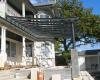 Awning over pool for Buffalo Construction