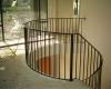 Curved handrail